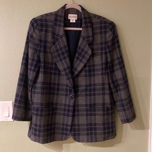 Haberdashery (A Leslie Fay Company) Wool/Polyester Blend Blazer